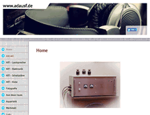 Tablet Screenshot of adausf.de